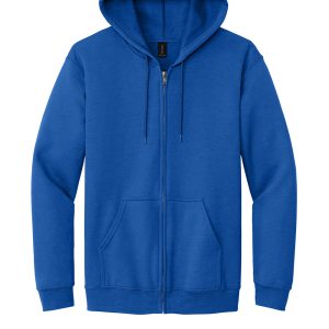 Youth Gildan Zippered Hoodie - NO VIRTUS CREST